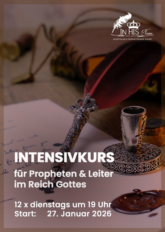 Intensivkurs f&uuml;r Propheten