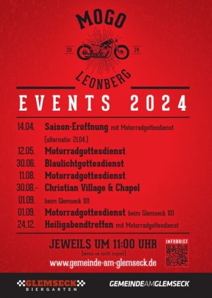 Motorradgottesdienst Glemseck