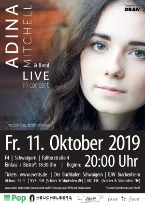 Adina Mitchell & Band live in concert