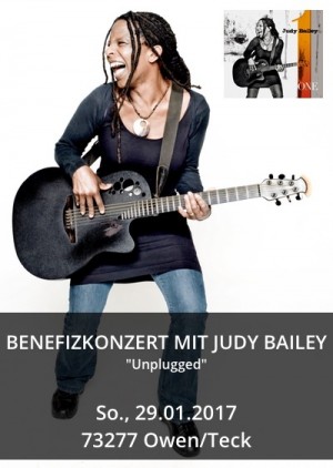 Benefizkonzert with Judy Bailey "Unplugged"