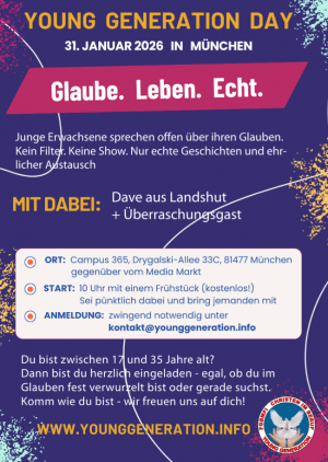 YOUNG GENERATION DAY IN MÜNCHEN | GLAUBE. LEBEN. ECHT.