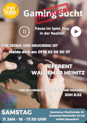 Gaming Sucht - No More