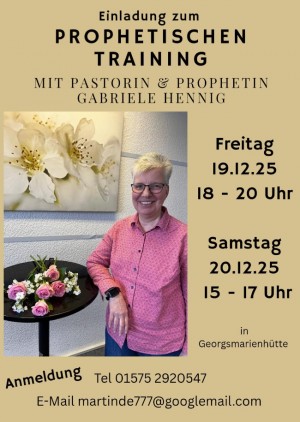 Prophetisches Training