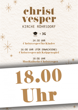 Musikalische Christvesper