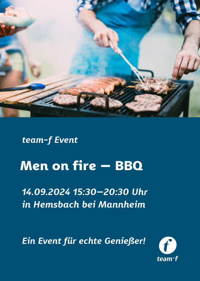 Men on fire – BBQ