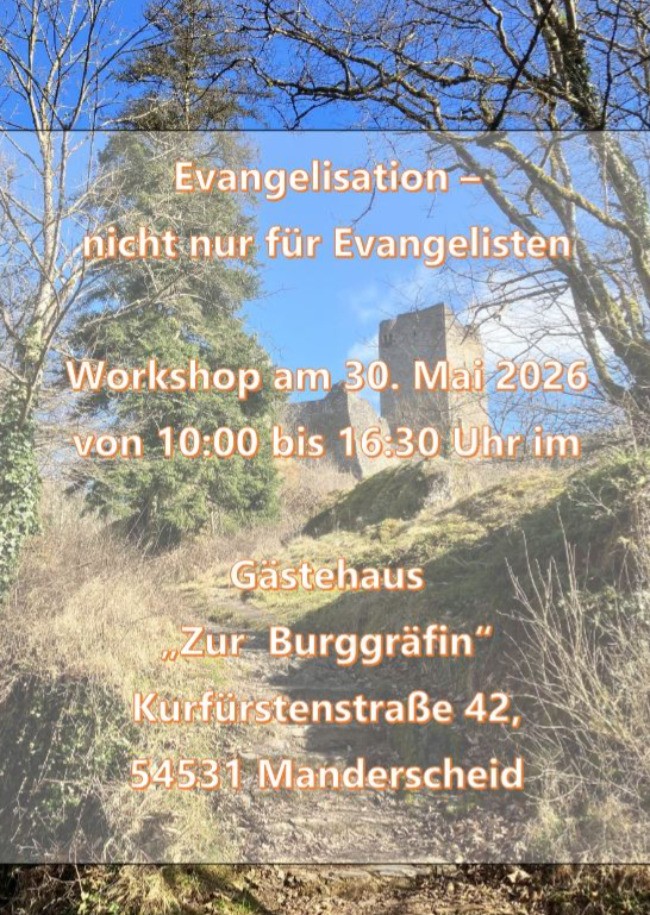 Evangelisation nicht nur f&uuml;r Evangelisten