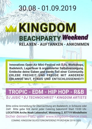 KINGDOM Beach Party