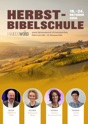 Herbstbibelschule in Weißenfels