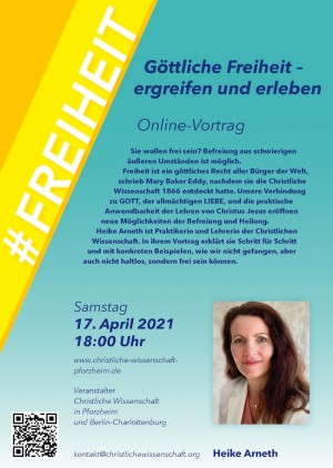 Göttliche Freiheit - ergreifen und erleben