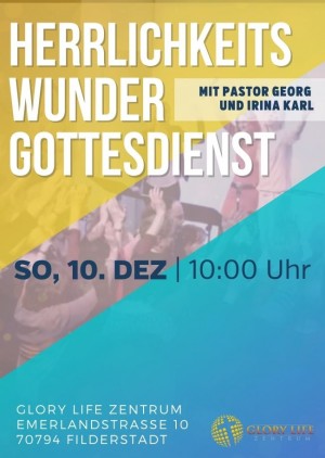 Herrlichkeits- und Wundergottesdienst