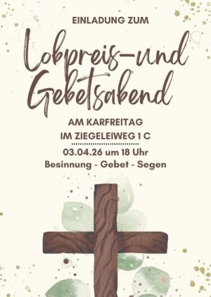 Lobpreis- und Gebetsabend