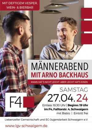 Männerabend mit Arno Backhaus