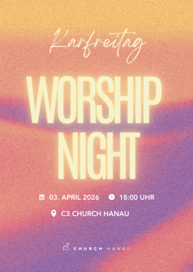 Worship Night Karfreitag