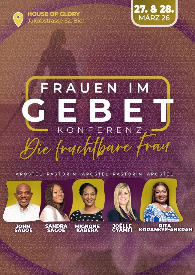 Frauen im Gebet &ndash; Konferenz 2026