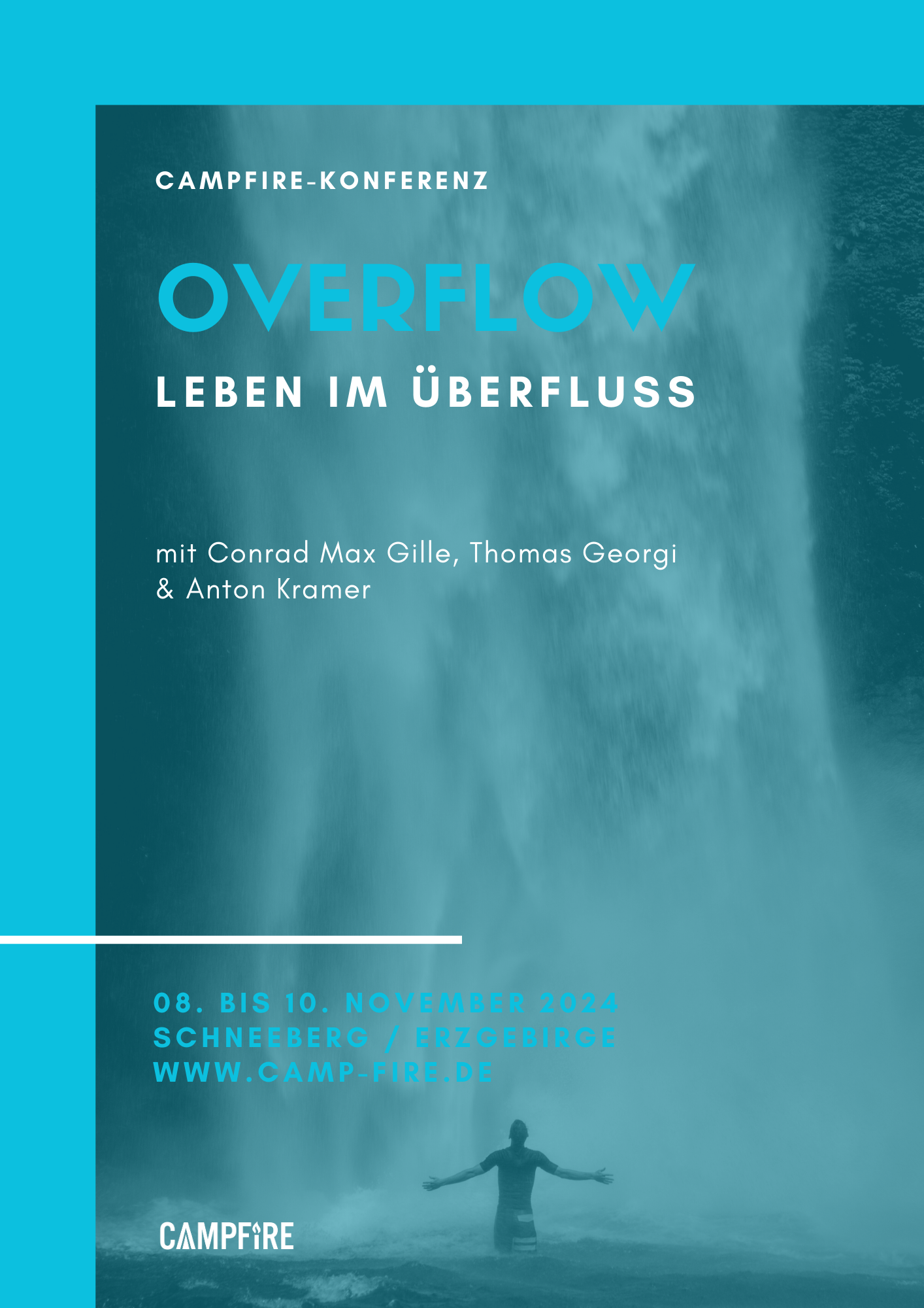 CAMPFiRE-Konferenz „OVERFLOW – Leben im Überfluss“