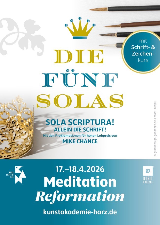 Meditation Reformation 2026: &raquo;Sola Scriptura!&laquo; nach der Vision von Mike & Kay Chance